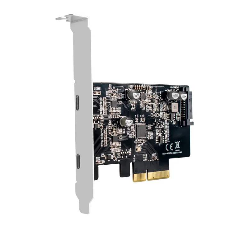 MAIWO PCIe USB 3,1-2x USB C 3,1 Gen 2 10 Гбит/с-PCIe Gen 3x4-ASM3142 чипсет-USB Type C PCI Express карта расширения Ad