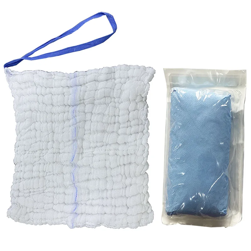 Medical Supplies Laparotomy Sponge Abdominal Pad Gauze Cotton Lap Sponge with X Ray Detectable