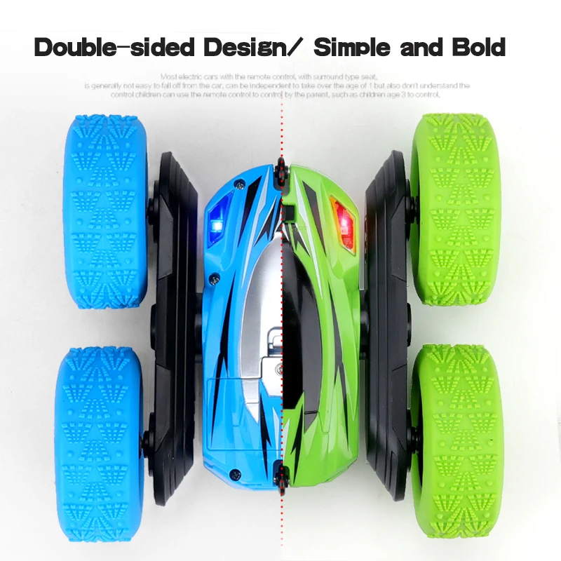 Qilong Remote Control Stunt Car Toys Advanced Technology Modern Novel Design Rc Climbing Off-Road Stunt Car 360 Toy For Kids
