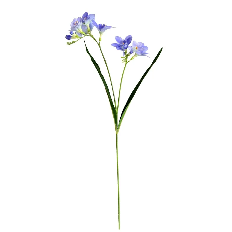 real touch Two-fork feel moisturizing fragrant shenlan Wedding home Arrange flowers potted fasciole Artificial flower orchid