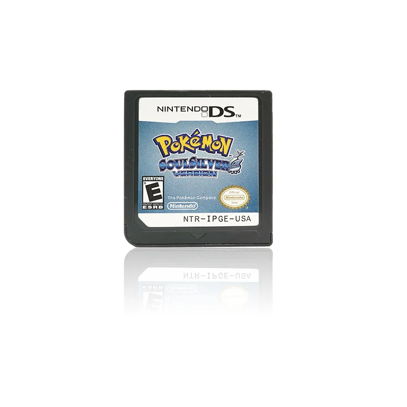Ретро-ностальгии для SoulSilver HeartGold платины Pokemon игральные карты Nintendo DS NDS NDSL 3DS 3dsll