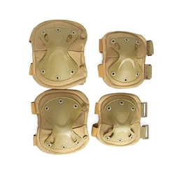 Combat Tactical Hard Knee & Elbow Pads Protection Hunting Sports Safety Pads For Outdoor