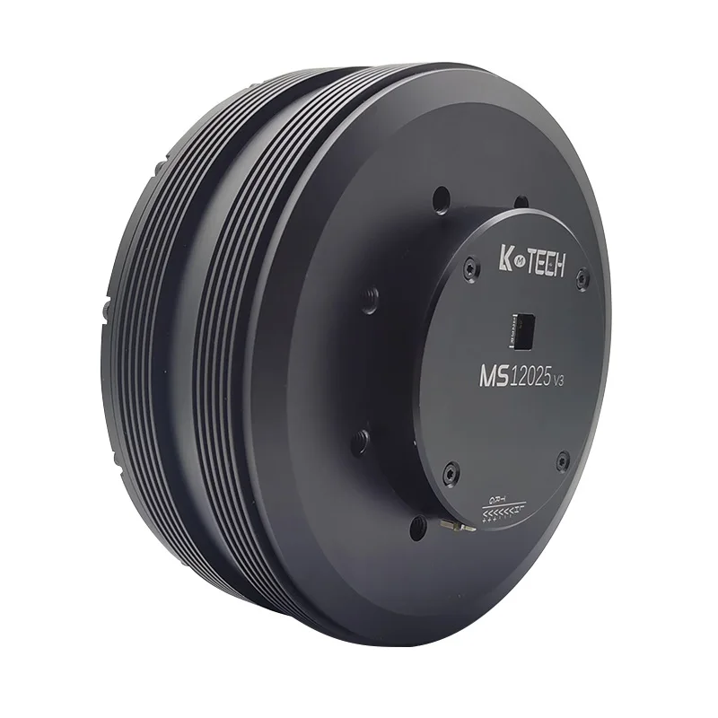 MS12025 V3 high-torque mobile inspection robot PTZ motor thin flat disk servo motor