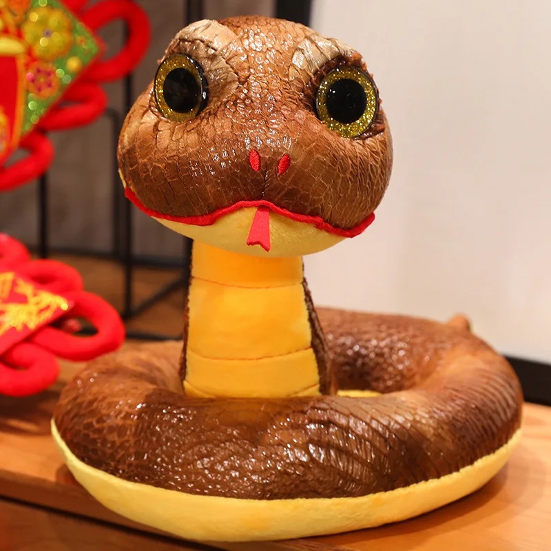 New Arrival Popular Special Realistic Snake Doll Snake Plush Stuffed Toy For china new year