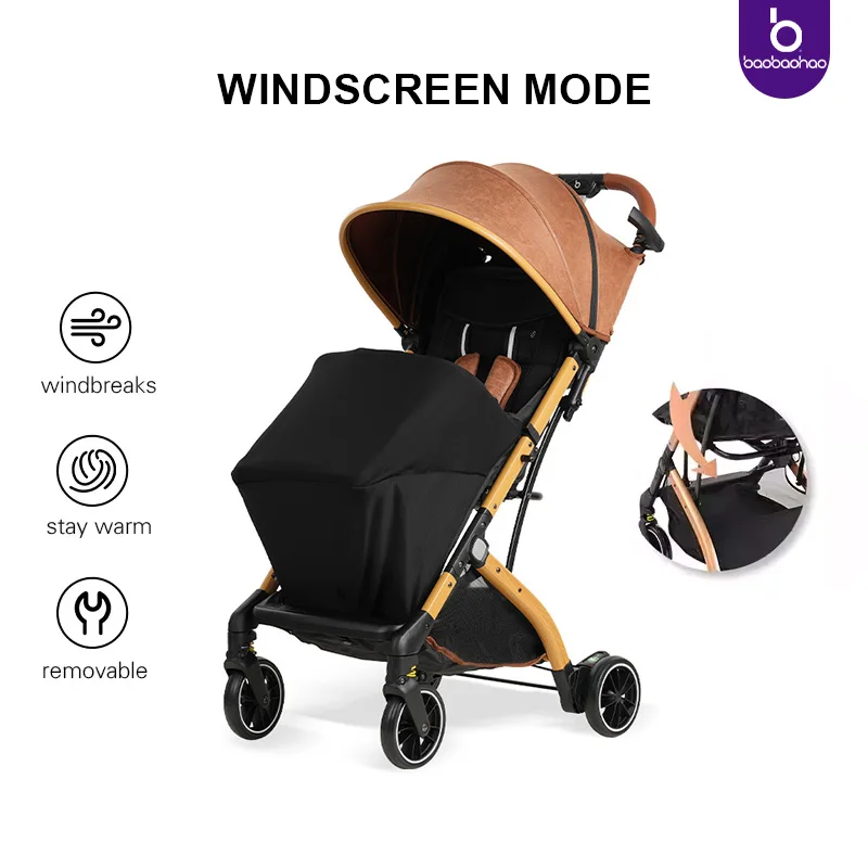 Travel babys foldable system kids stroller and luggage compact stroller for park day portable chair kid lightweight stroller