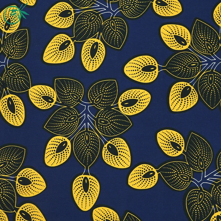 
Hot sale shrink resistant prints wax african 100% cotton african wax fabric 