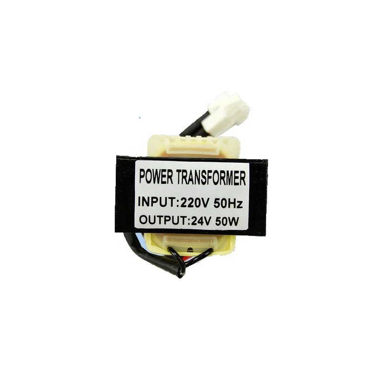 AC 220V 50Hz to DC 12V 24 V AC 2 Amps Transformer Open Frame  Core Air Conditioner EI Power Transformer