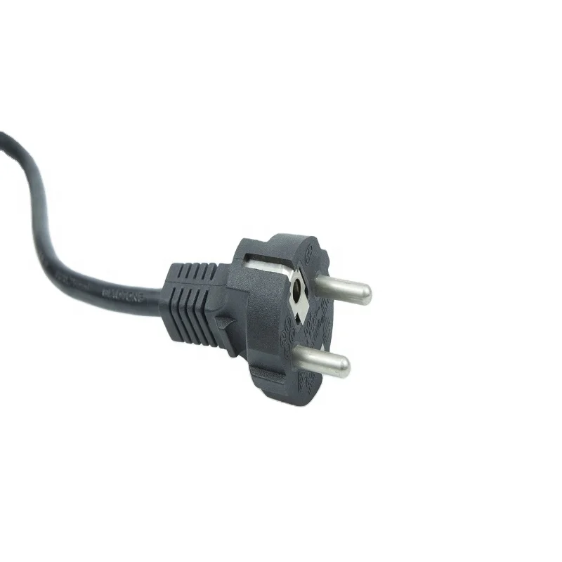 Высококачественный удлинитель питания переменного тока с поляризованным штекером из коричневой ткани, двухжильный силиконовый шнур Splitfire Nema 5-15p