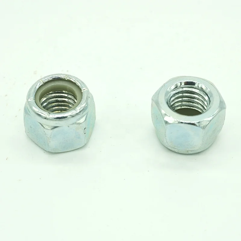 
inch galvanized nylon insert lock nut 
