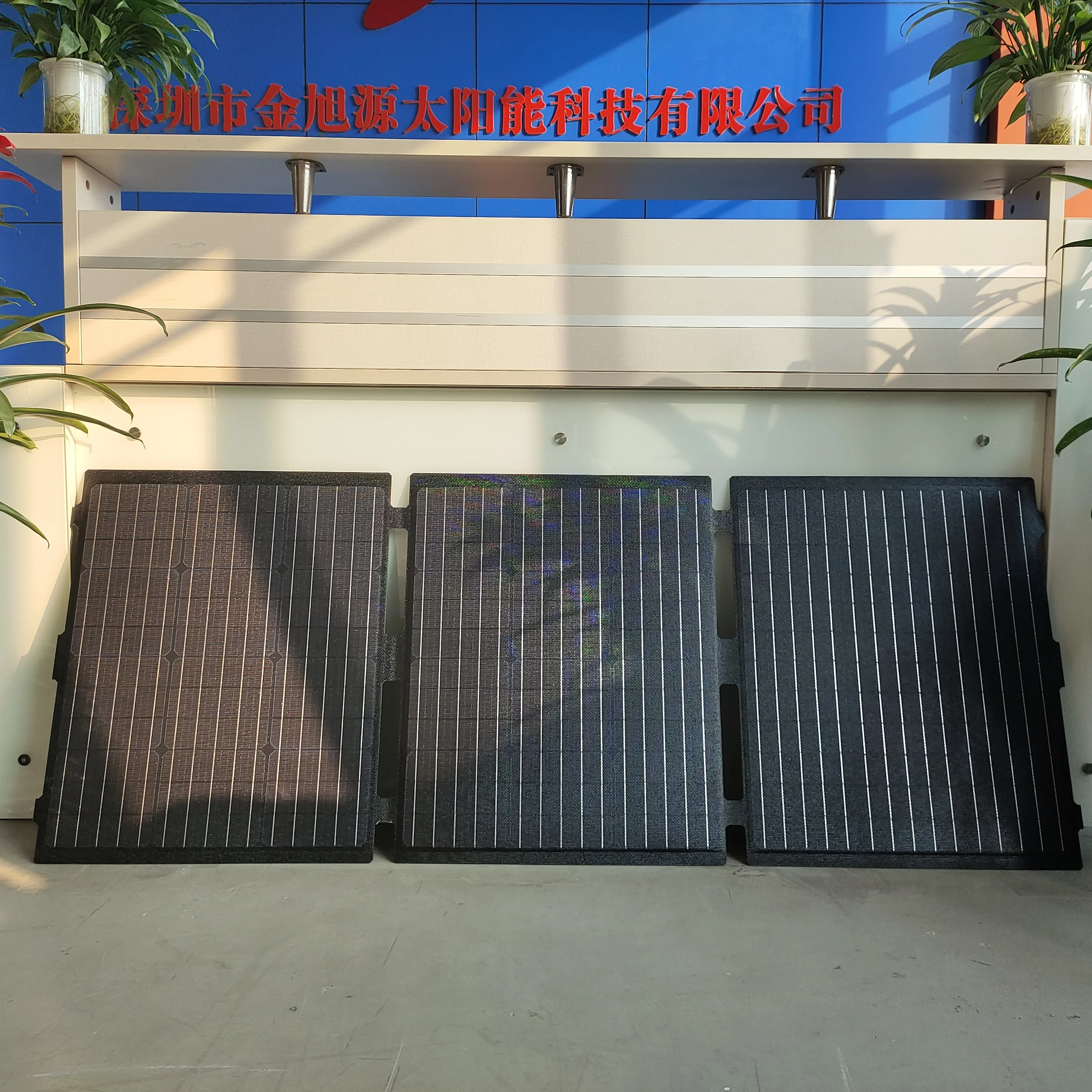 
New Design 160W Mono ETFE Lamination Foldable Portable Solar Panels for Outdoor 