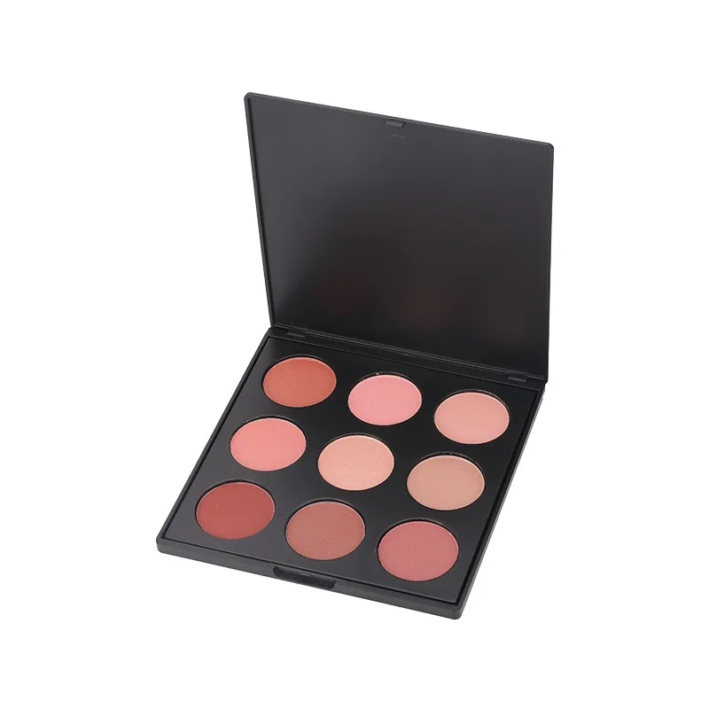 Own Brand blush palette wholesale makeup 9 colors custom blush palette cosmetics