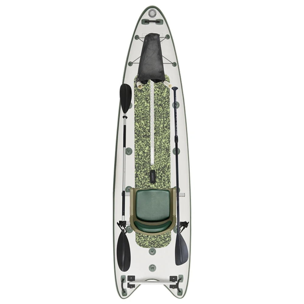 Herofuns high quality fish boat inflatable PVC for sale inflatable fishing kayak whole OEM