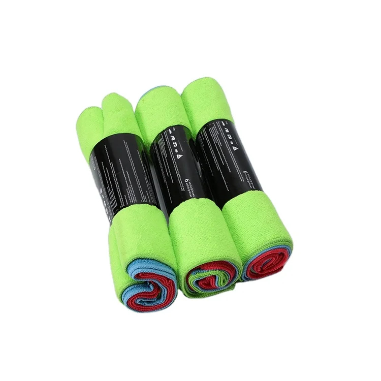 Cloth in Bulk Logo Quick Drying Towel Car Wash Cloth Microfiber Cleaning Rag for Car