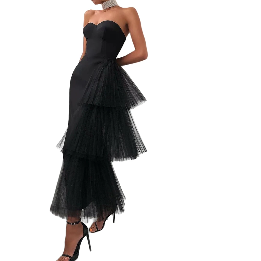 NEW Pink Cape Sleeves Mermaid Beaded Elegant Evening Dresses Luxury Gowns For Women Arabic Party