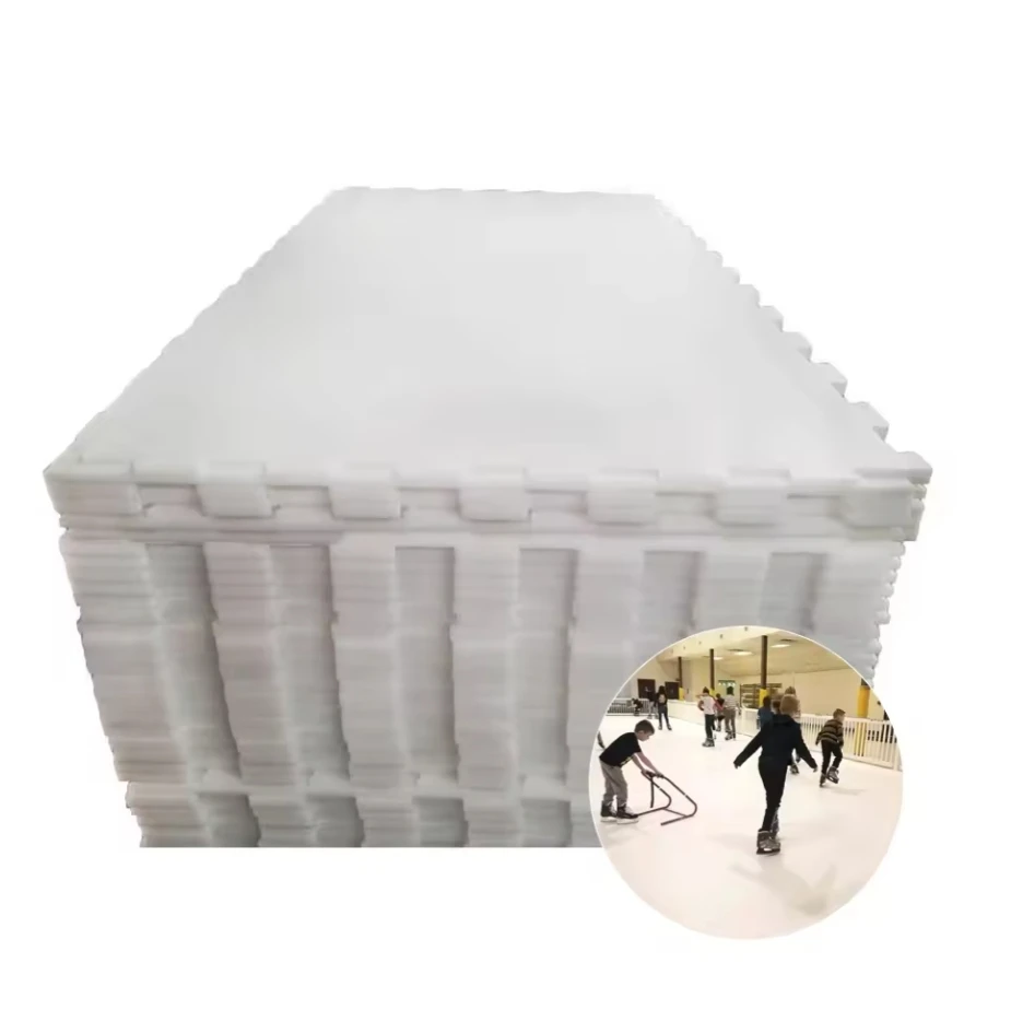 Factory Outlet Outdoor Tiles Indoor Synthetic Ice For Hockey Roller Skating