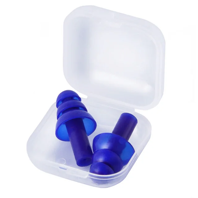 32dB Reusable Silicone Ear Plugs for Sleeping Noise Cancelling Earplugs