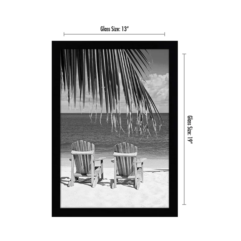 Высококачественный черный плакат 11x14 12x18 13x19, деревянная фоторамка для домашнего декора