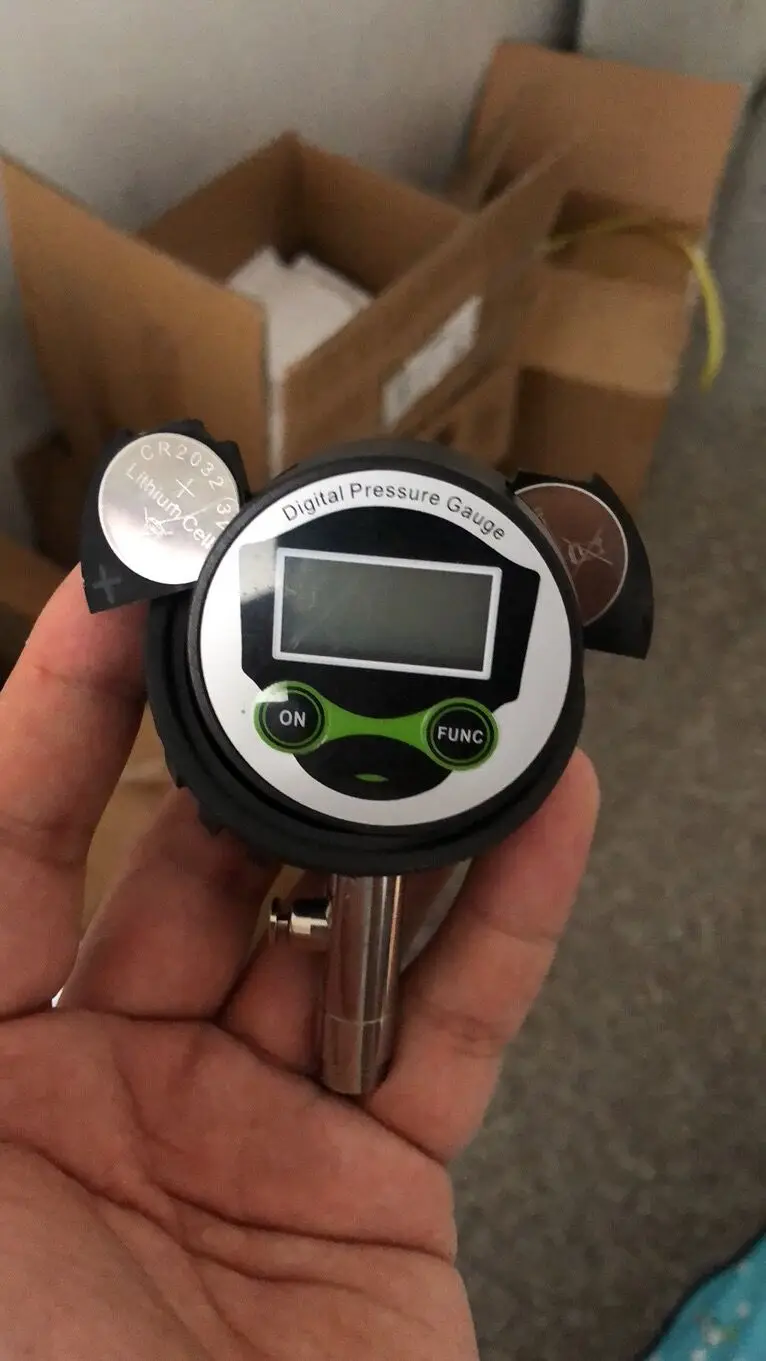 Digital Ball Pressure Gauge For Soccer Basketball 0-30PSI Four unit switching Electronic Measuring Sphere Barometer Gauge