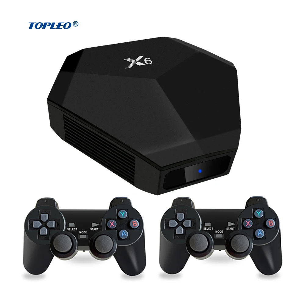 Topleo video game consoles stick portable play-station fc classic retro handheld console game box