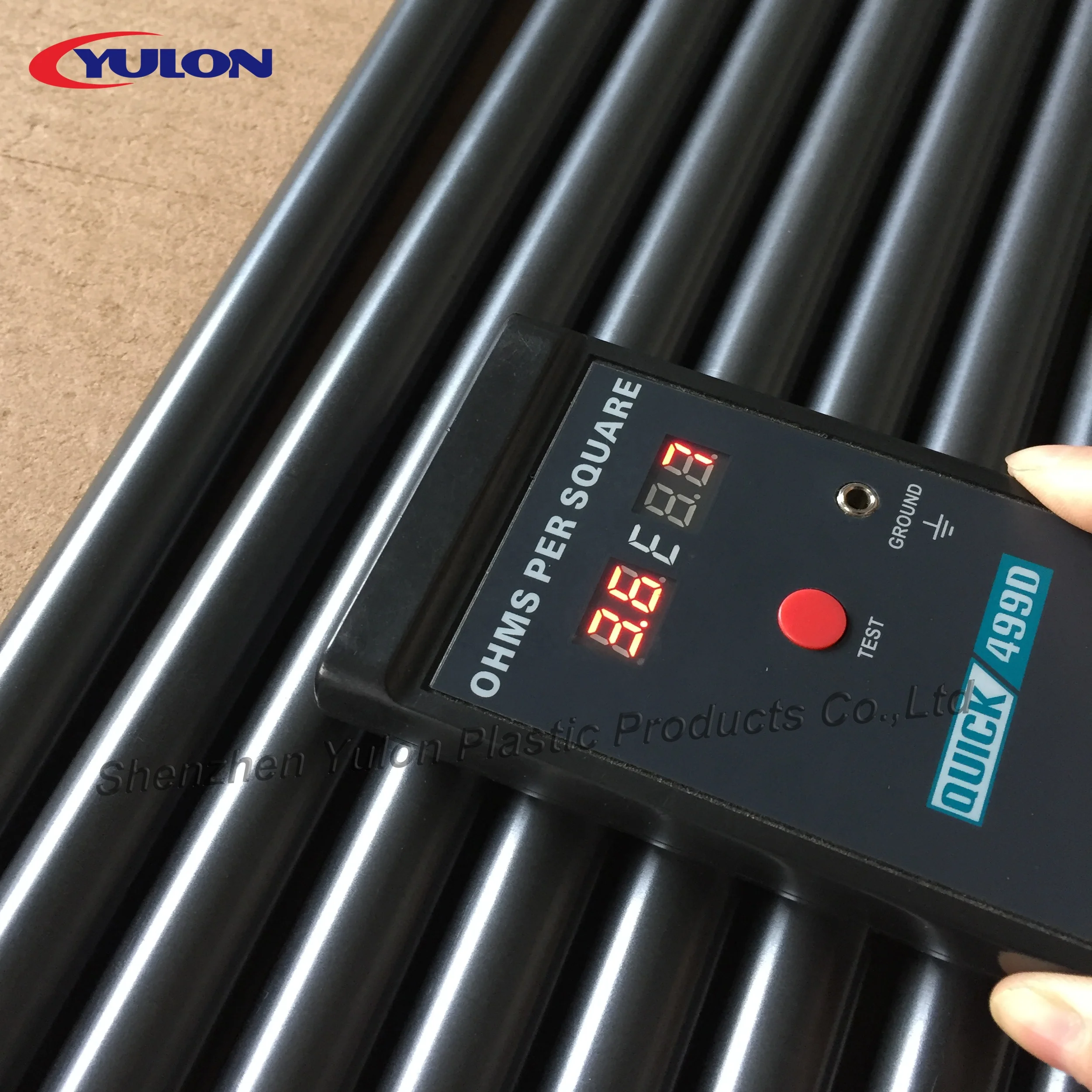 Engineering plastic products  esd peek rod and excellent chemical resistance peek bearing