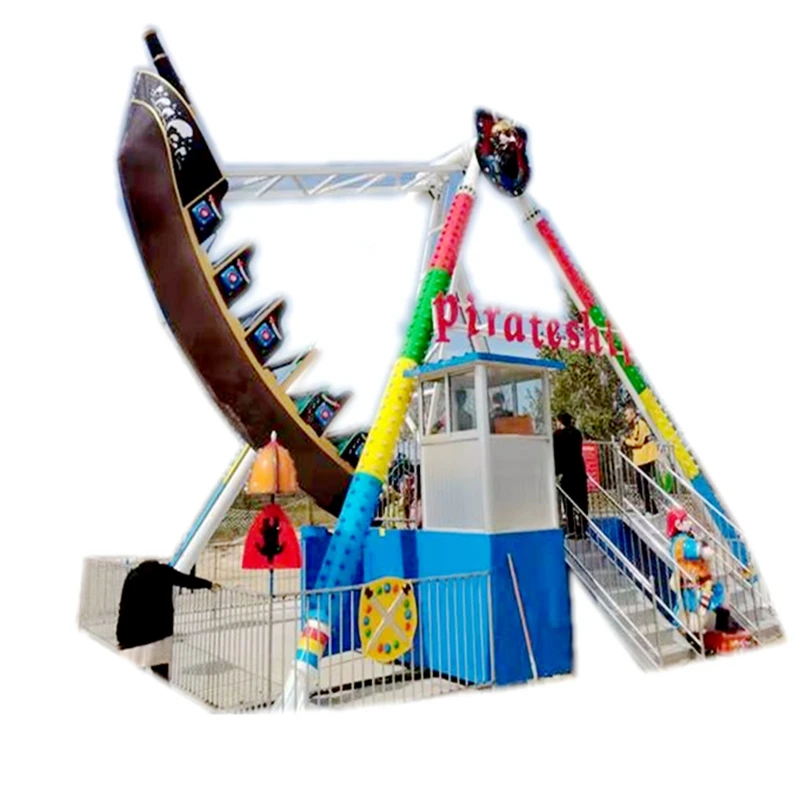 ALI BROTHERS Pirate Ship Manufacturer Amusement Park Equipment Children 12 24 40 Seats Pirate Ship Boat Rides for sale