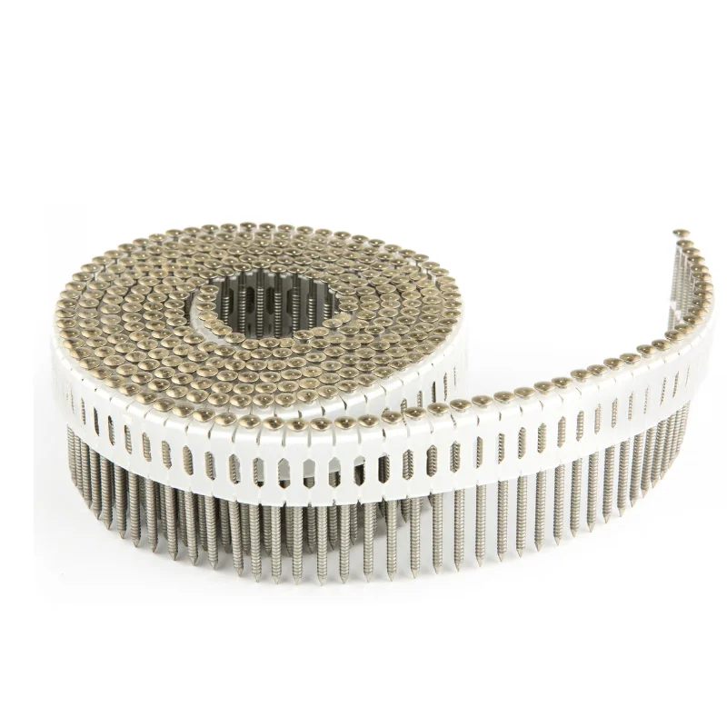 High Quality Plastic Sheet Collated Coil Nails