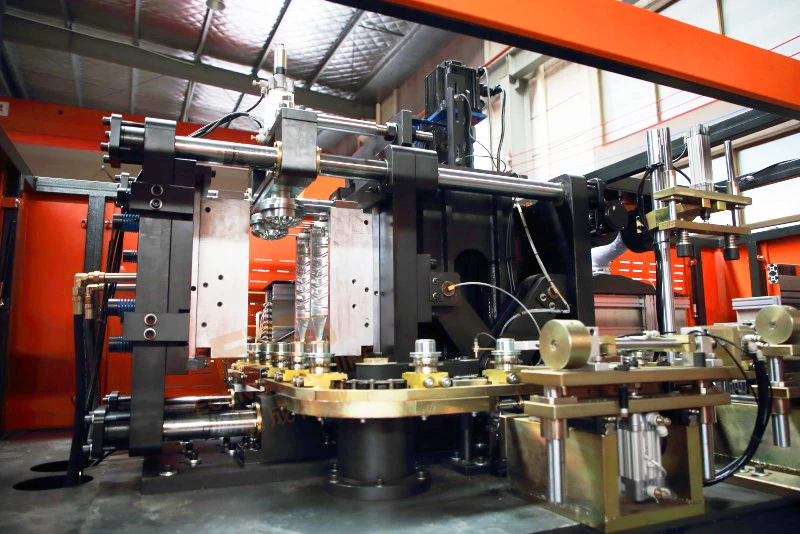 automatic blow molding machine olive oil pet bottles with reasonable price 2 cavity 5 liter bottle blowing machines