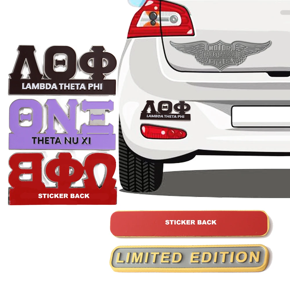 Custom 3D Metal Car Emblem Badge Lapel Sticker Zinc Alloy Emblems Auto Logo For Cars Motorcycle Decorative Accessories