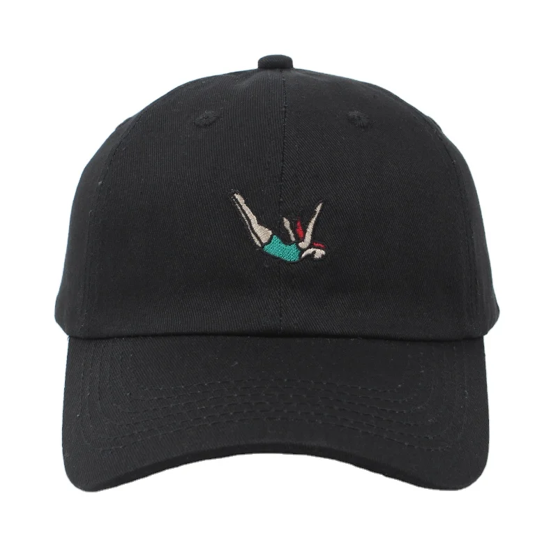 100% cotton embroidered adjustable dad hats unstructured baseball cap