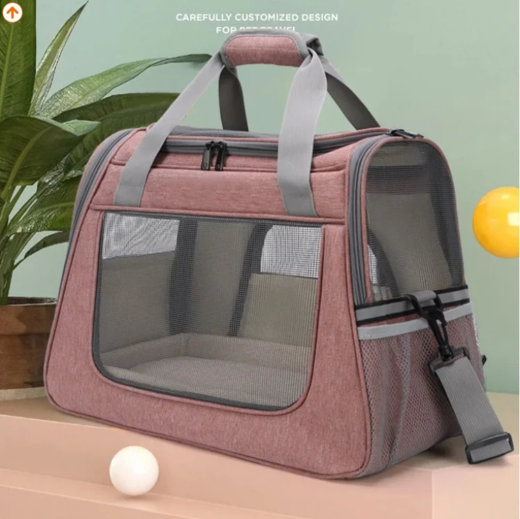 Pet Supplies Pet Products For Cat Litter Box Plastic Bag Recycled Rpet Water Bottle Bag Pet Cat Carrier Bag