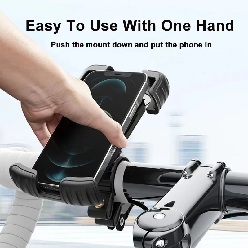Высококачественный универсальный металлический мотоциклетный кронштейн Amazon держатель мобильного телефона для электрического