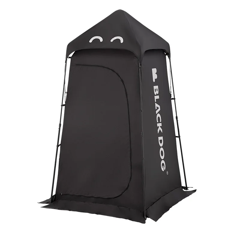 Black Dog Outdoor single shower changing tent Sun Protection tent Bathing changing shed mobile outhouse