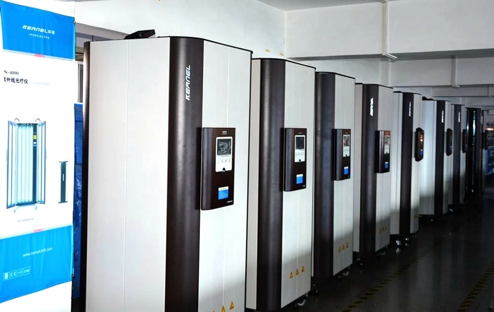 Full Body Cabinet UVB Lamps UVA UVB phototherapy device KN-4001 for vitiligo and psoriasis uvb light for vitiligo