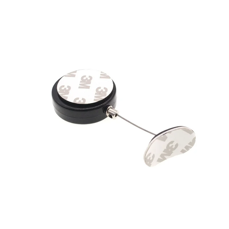 2024 Factory Wholesale Hot Selling Small Cord Recoiling Box Retractable Cable Reel Security Steel Wire Anti-theft Pull Box