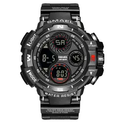 New arrivals SMAEL 8022 LED light sport electronic wrist watch waterproof digital watch