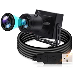 ELP 1080P 60fps PC Webcam 260fps Zoom 4x CMOS OV4689 Color PC HD Mini USB Digital Video Camera With 2.8-12mm Varifocal Lens