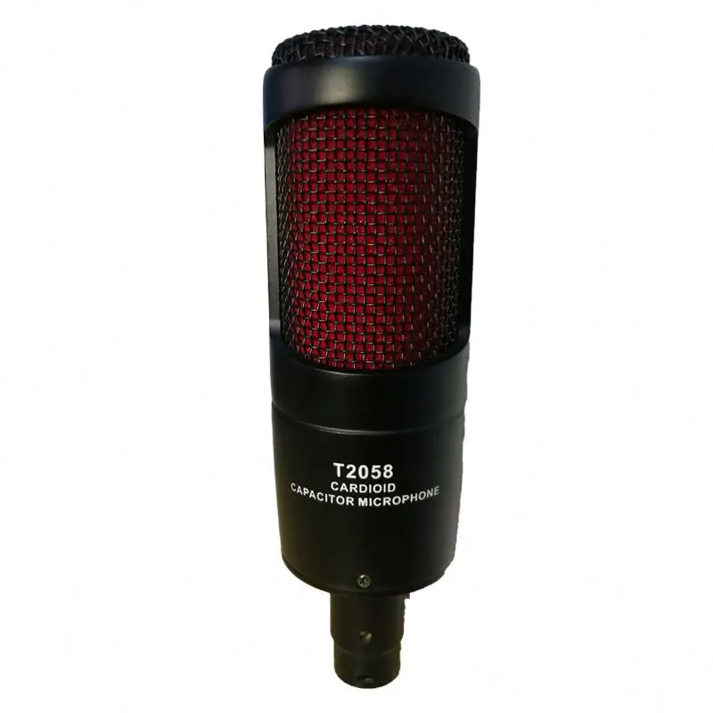 Оборудование для музыкальной студийной записи, конденсаторный микрофон с трубкой для записи, микрофон 2058