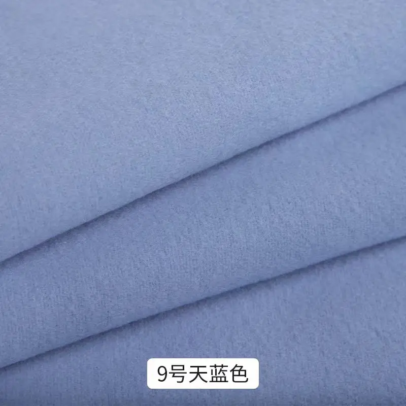 2024 new design high quality wool felt heavy woolen coat fabric 100% wool Knitting