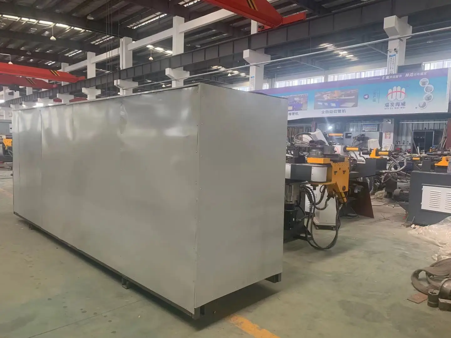  Automatic CNC double head hydraulic chamfering machine high precision round pipe