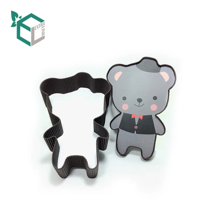 Bear Shape Packaging Wedding Birthday Party Gift Box Animal Packing Candy Flower Chocolate Teddy Bear Packaging Box