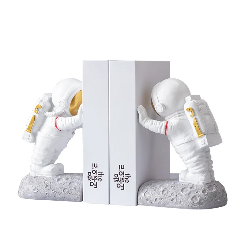 Simple creative home decoration astronaut character bookend bookcase office decoration ornaments