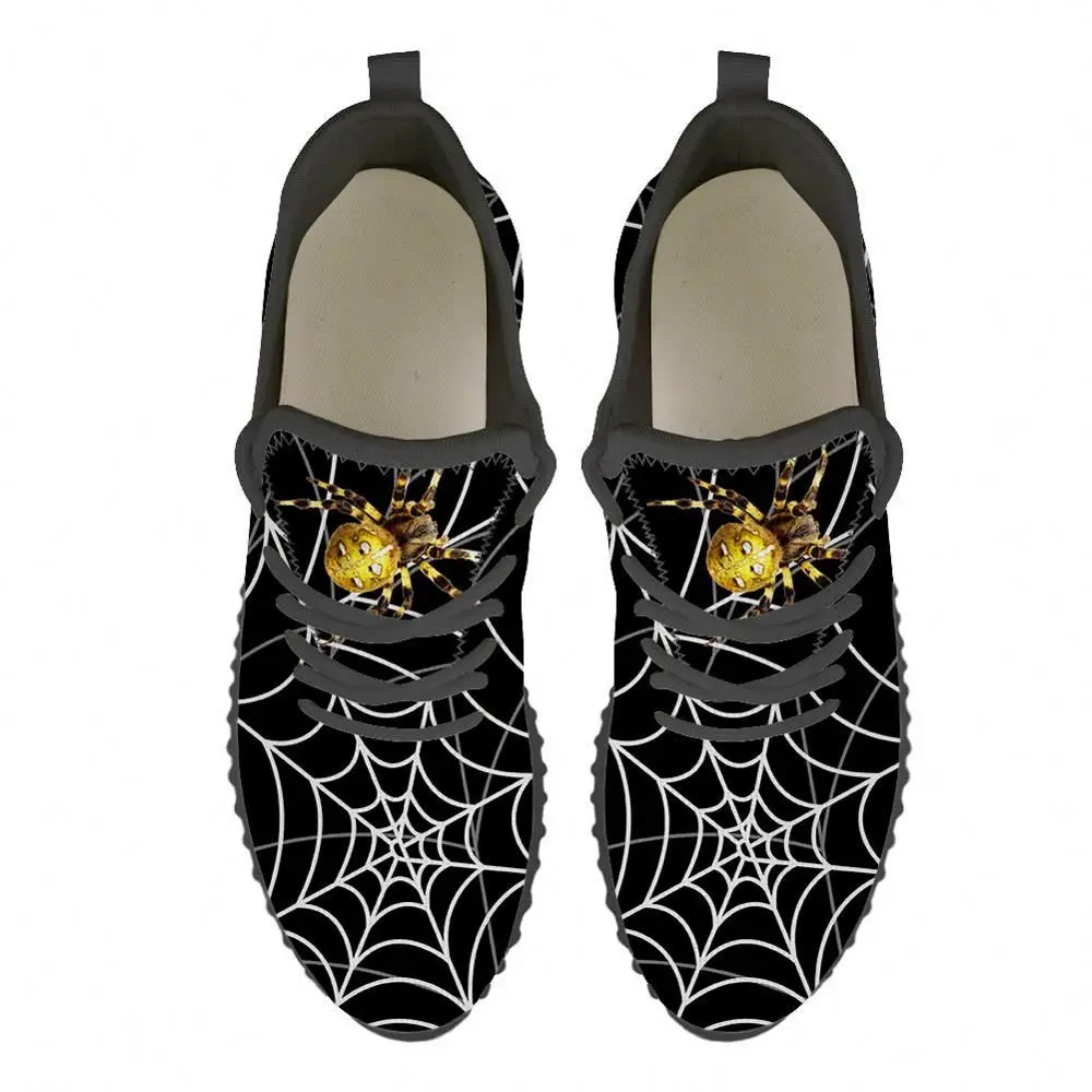  Cheapest Price Spider Black Printing Famous Rubber Footwear Shoes Male Best Sports