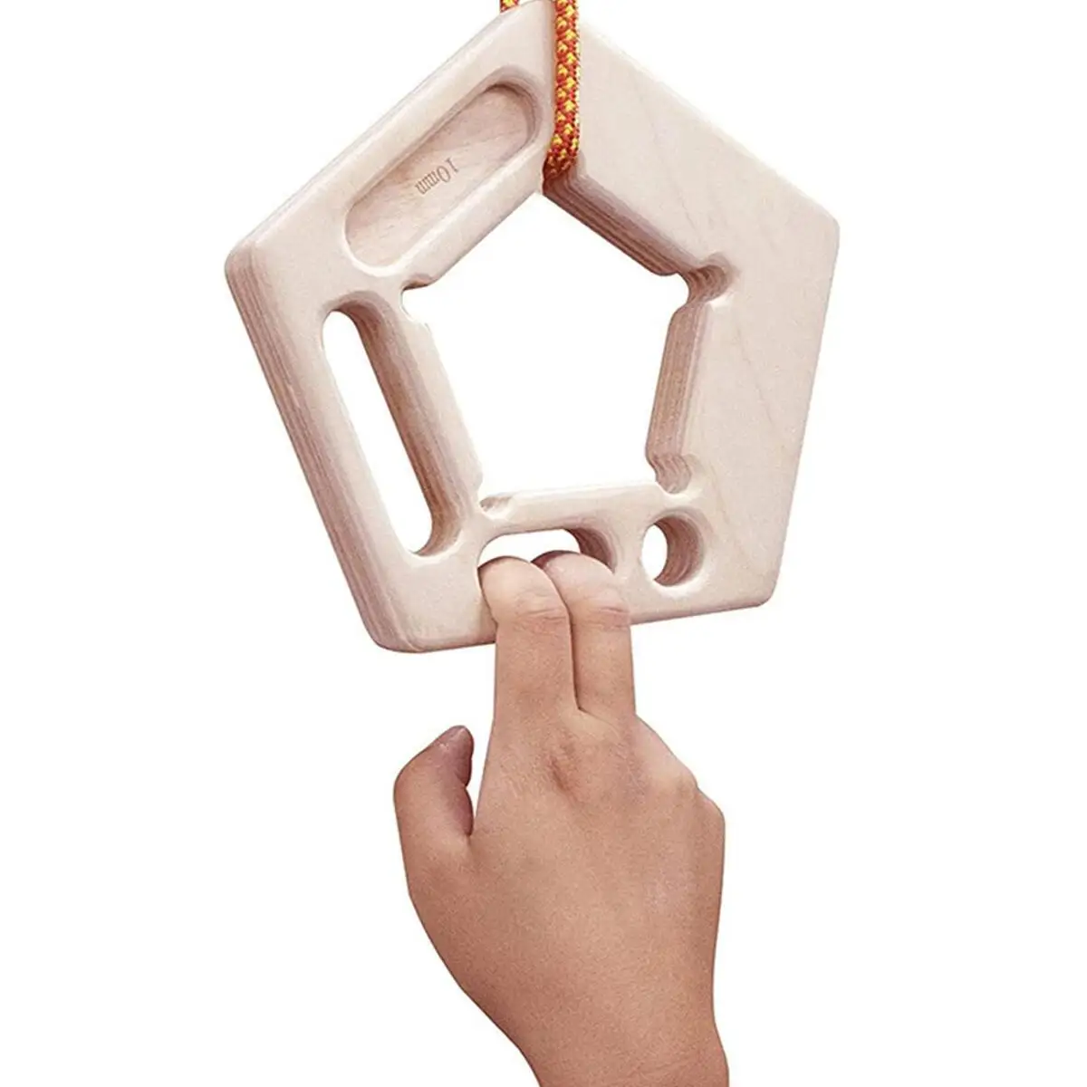 The Original Climbing Holds in Wood for Rock Climbing Ideal for Home Training adapts to pull up bar Strengthen Fingers