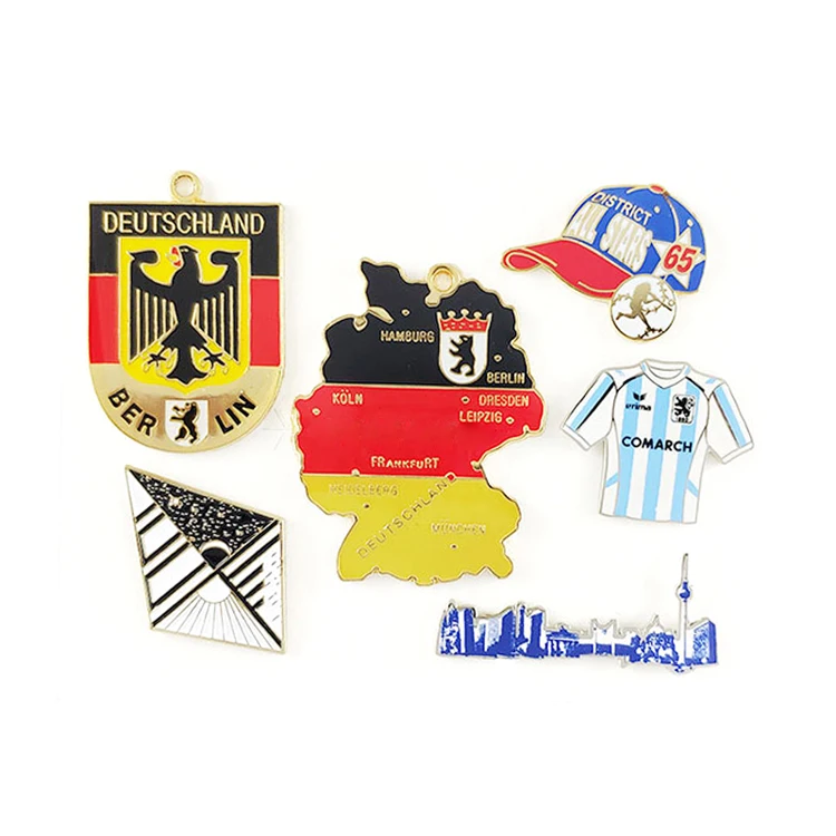 Hard Enamel manufacturer design Zinc alloy gold and silver metal customized world commemorative lapel pin