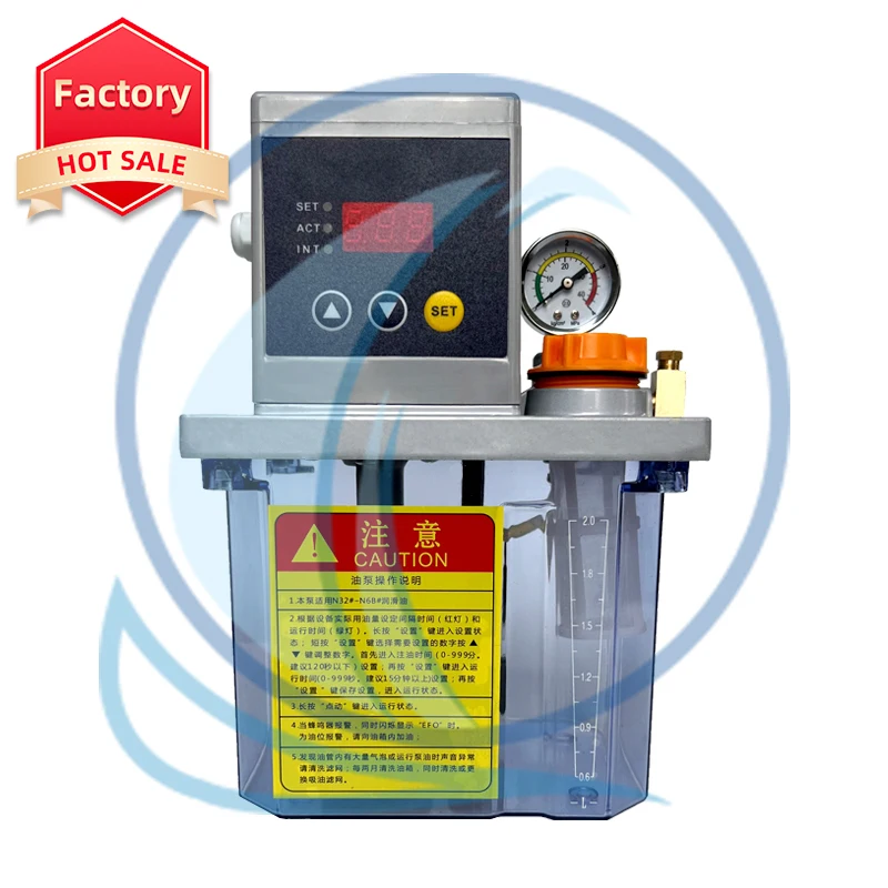 CNC Engraving Machine Easy Installation  Automatic Thin Oil Lubrication Pumps Lubricator Suitable For Cnc Machine Tool Fully