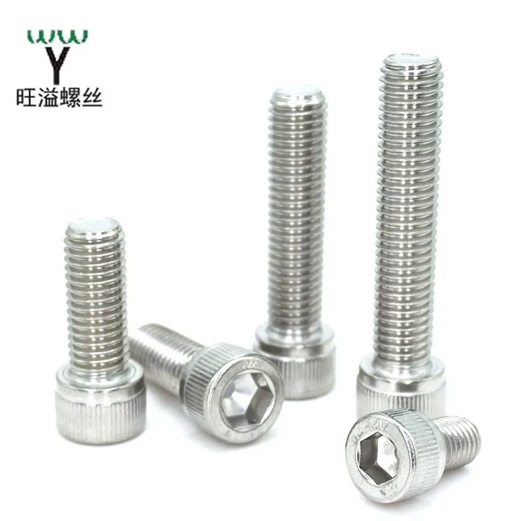 Special Knurled cup head hex bolts