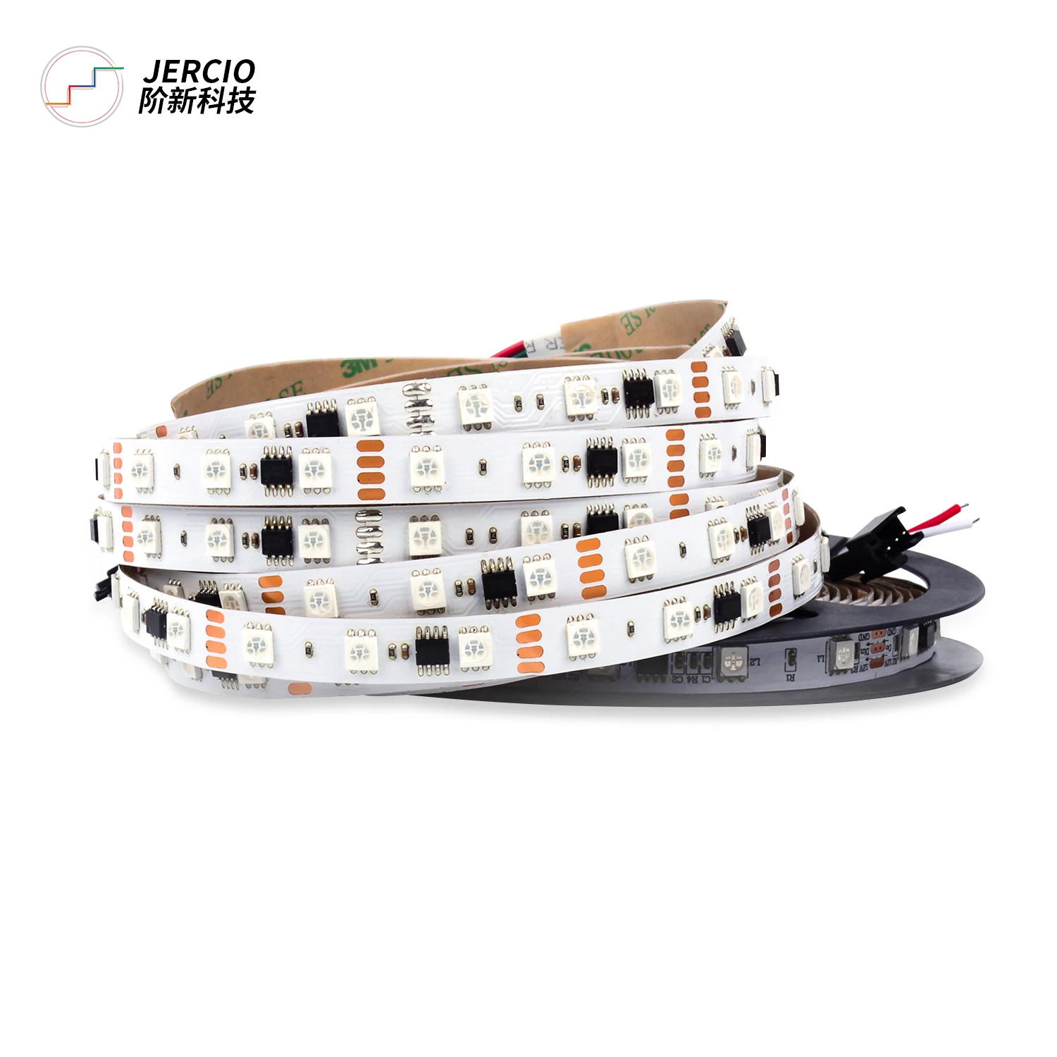 Светодиодная лента Jercio WS2818 / TM1934/XT1801S, 12 В постоянного тока, 5050 светодиодов SMD, 30/60 светодиодов/м