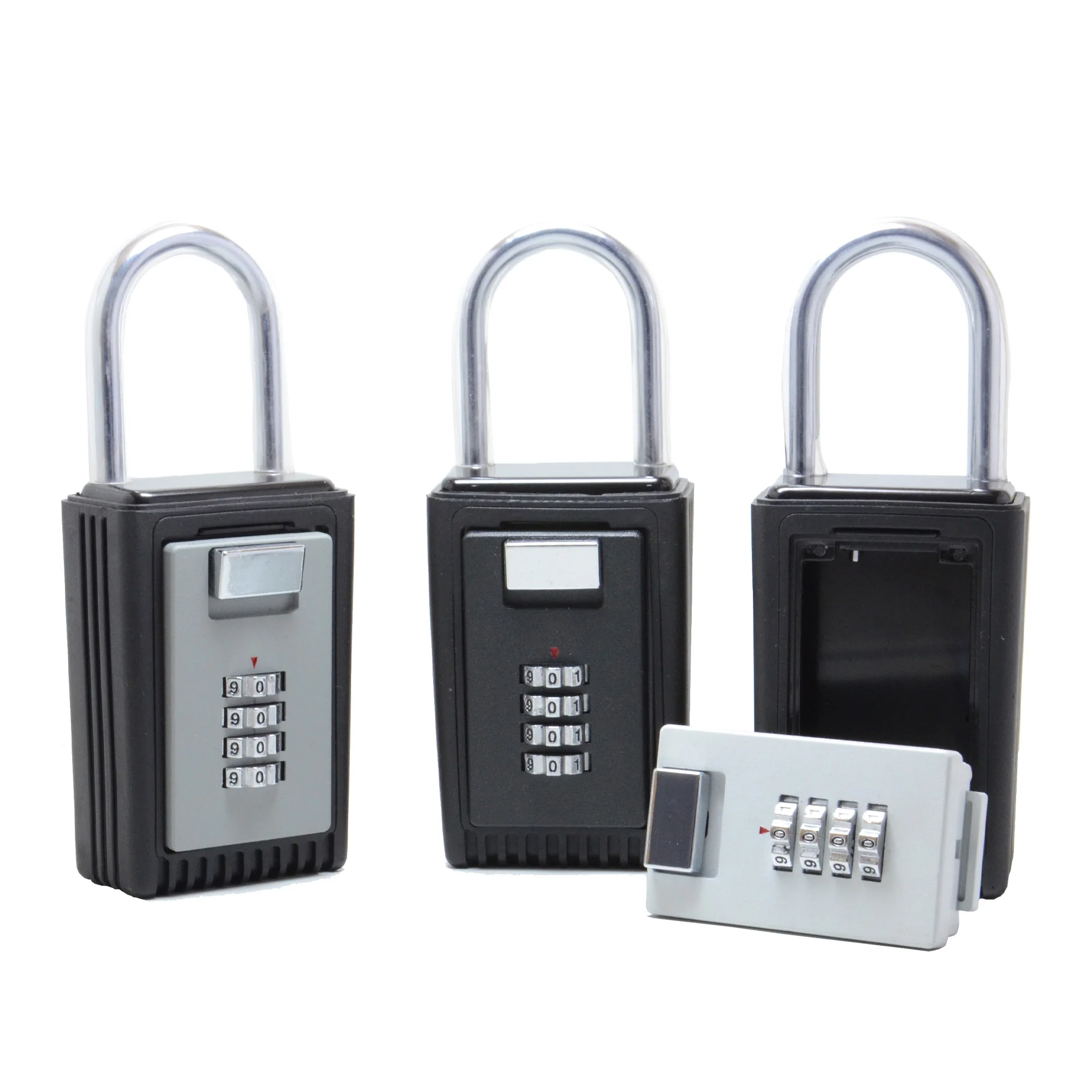 Key Box Safe Portable Lcar Key Safe Lock Box Keybox For Outdoor 4 Digital Zinc Alloy Lock Box
