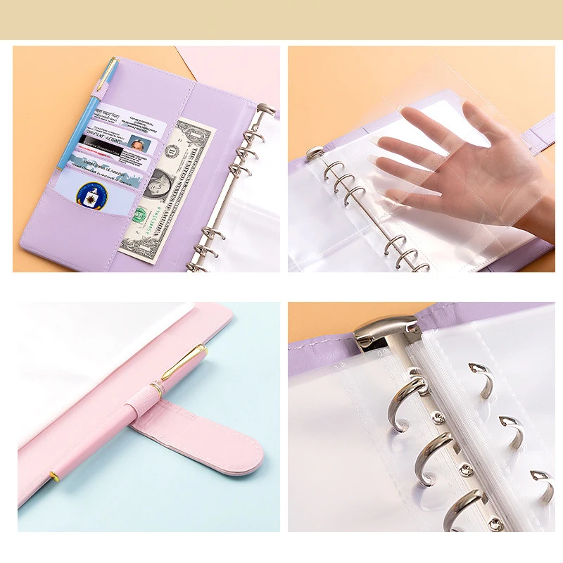 A5 Budget Binder Organizer 100 Envelope Money Saving Box A6 Size Savings Challenge Budget Planner Book