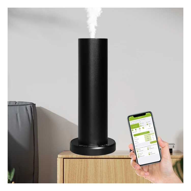 2023 New Arrival Plug In Nano Level Mist Scent Diffuser Electric Fragrant Waterless Commercial Hotel Scent Machine